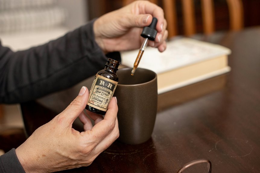 administering cbd tincture dosage
