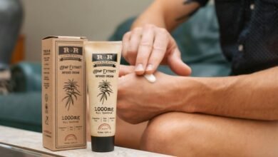 apply cbd cream topically